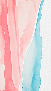 Shades of pink and blue watercolor  background vector