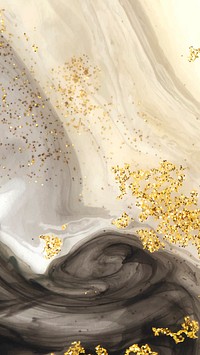 Glitter mobile wallpaper, aesthetic gold background