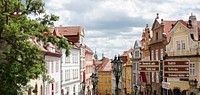 View of Prague city in the Czech Republic