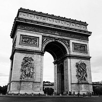 The Arc de Triomphe de l&#39;&Eacute;toile in Paris, France