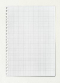 Blank white grid paper template