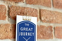 The great journey poster mockup
