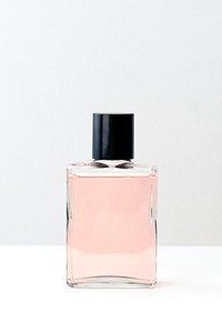 Blank perfume glass bottle mockup design