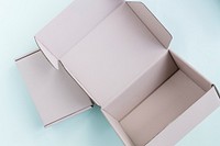 Gift box and packaging mockup design