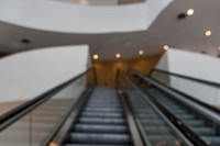 Escalator stairs in