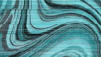 Marbled turquoise wooden texture background image