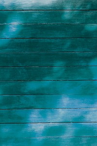 Turquoise wooden texture with shadow background image