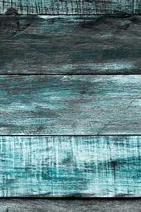 Teal painted wooden texture 
