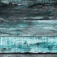 Teal plank wood texture background 