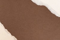 Ripped brown paper craft frame diy earth tone background