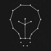 Technology light bulb, creative idea and innovation psd design