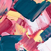 Acrylic paint textured background in pink abstract style creative art