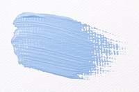 Blue paint smudge textured psd brush stroke creative art graphic