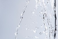 Splashing water texture background, gray