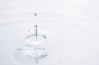 Water ripple texture background, white design 