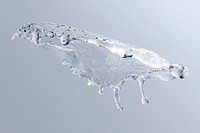 Splashing water texture background, gray design