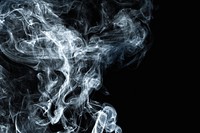 Abstract smoke wallpaper psd, dark background