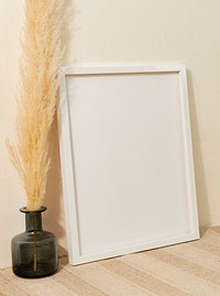 Empty picture frame, home interior decor