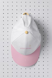 Baseball cap, streetwear fashion with printed logo design