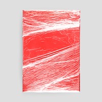 Red book wrapped in plastic bag