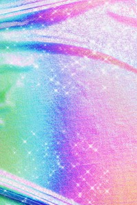 Rainbow holographic background, fabric texture design