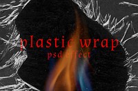 Plastic wrap overlay PSD effect photoshop add-on