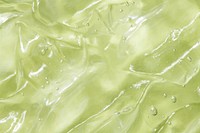 Gel texture, green background design