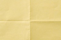 Folded yellow paper texture background