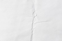 Wrinkled paper texture background, off white tone