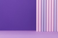 Purple product backdrop mockup, pop color theme psd