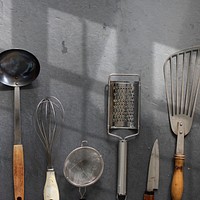 Cooking tools items made of steel