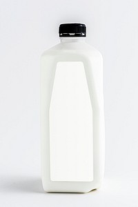 Pasteurized milk in plastic bottle