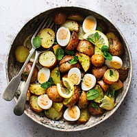 Homemade ruby gem potato salad 