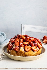 Homemade strawberry cake. Visit Monika Grabkowska to see more of her food photography.