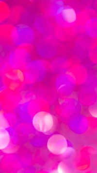 Abstract blurred pink bokeh lights background