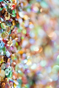 Sparkly colorful sequins background texture