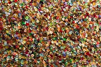 Sparkly colorful sequins background texture