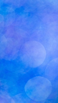 Abstract bright blue bokeh background