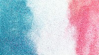Pink and blue glittery background