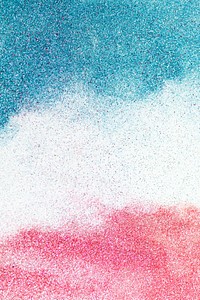 Pink and blue glittery background