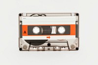 Side A of old cassette tape design element