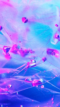 Vibrant neon purple liquid background