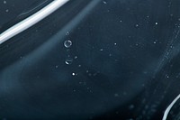 Black water background with bubbles