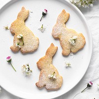 Homemade sugar bunny cookies recipe