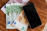 Counting Euro currency on a phone