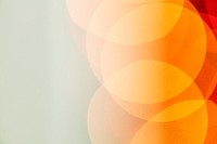 Orange bokeh patterned wallpaper background