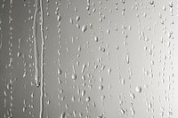 Water drops on a gray background wallpaper