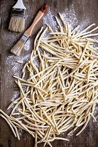 Fresh homemade geme pasta recipe