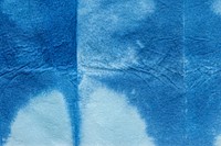 Indigo shibori textured blue background