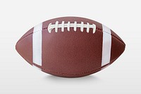 Leather American football ball mockup